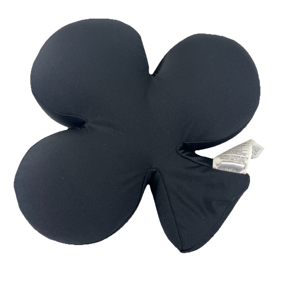 Moshi Black Spade Card Plush Microbead Squishy Nylon Throw Pillow 13" Soft Toy